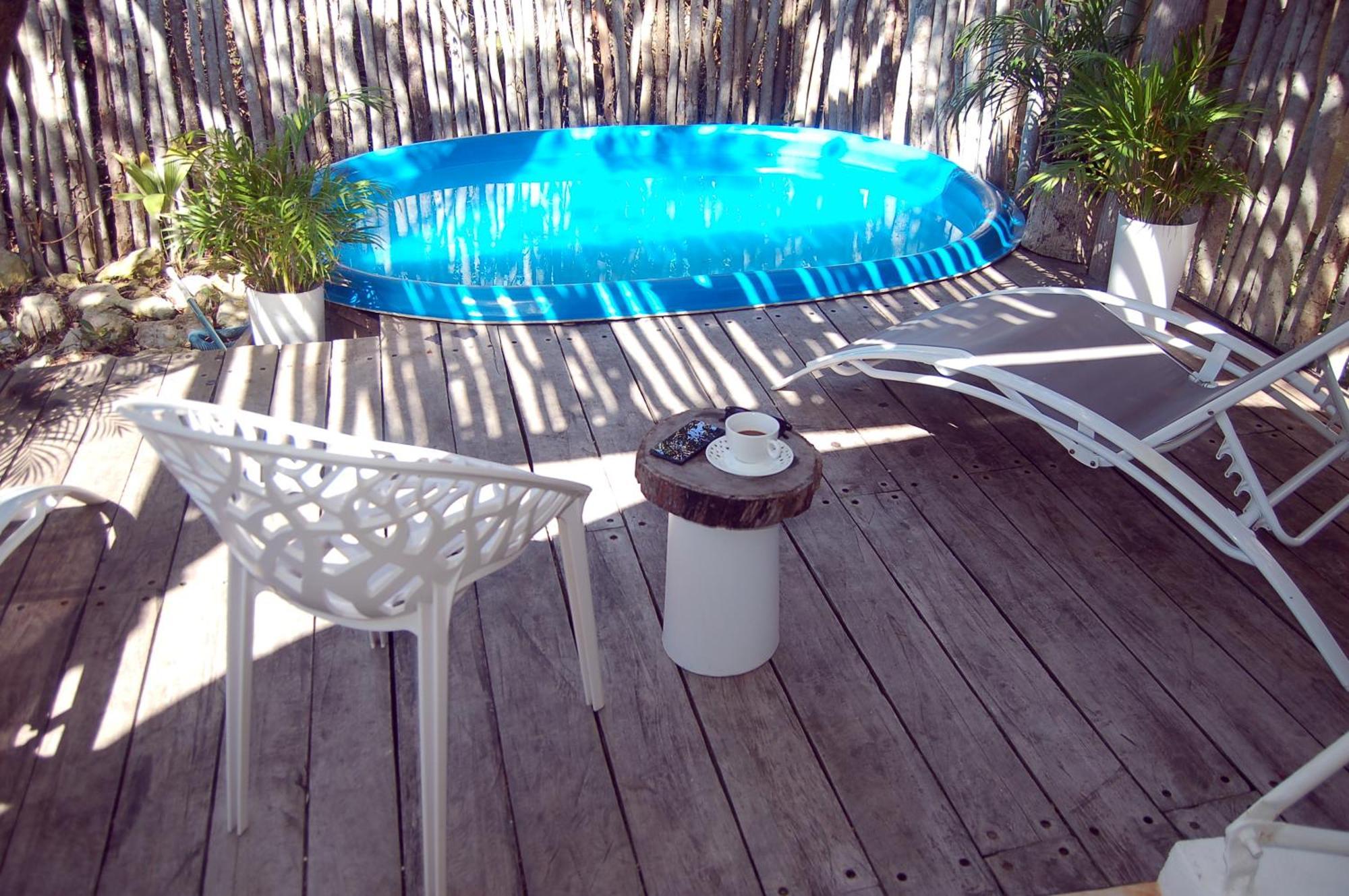 Chiibal Hotell Tulum Rum bild